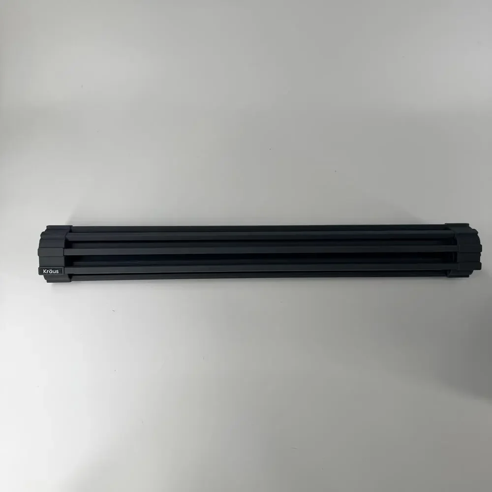 Kraus KRM-11DG Roll-Up Dish Drying Rack — Dark Grey, New in Box